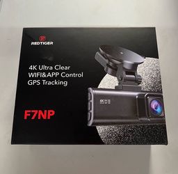 Dash Cam - Front & Rear RedTiger F7NP