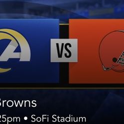 Rams Vs Brown December 3 Sec 210 & 309