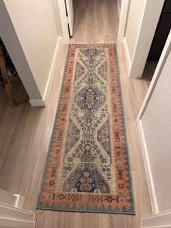 Boho Tribal Runner Rug