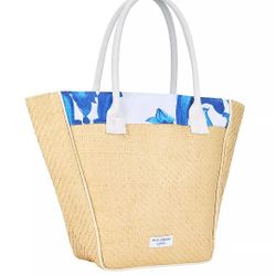 Dolce And Gabbana Light Blue Tote Bag 