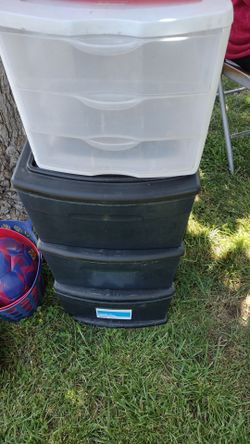Plastic bins