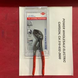 KNIPEX COBRA WATER PUMP PLIERS FOR $40