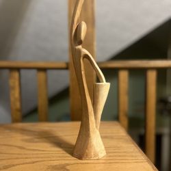 Hand Carved Wooden Sculpture 