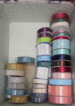 35 New Rolls Of Ribbon