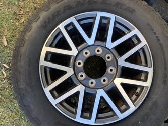 Ford 20” Wheels With LT275/65R20 Tires