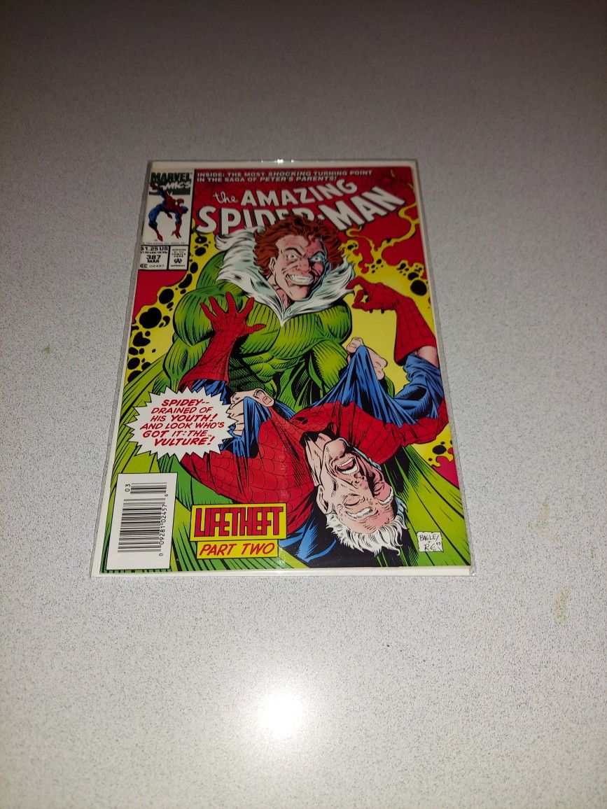 1994 THE AMAZING SPIDER-MAN #387 COMIC BAGGED AND BOARDED
