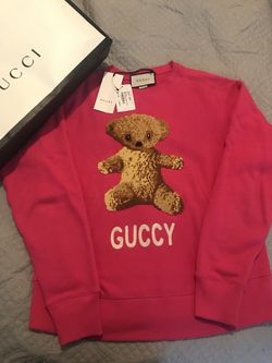 Gucci Guccy Teddy Bear Sweatshirt