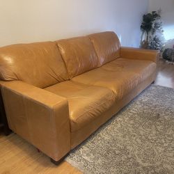 leather couch 