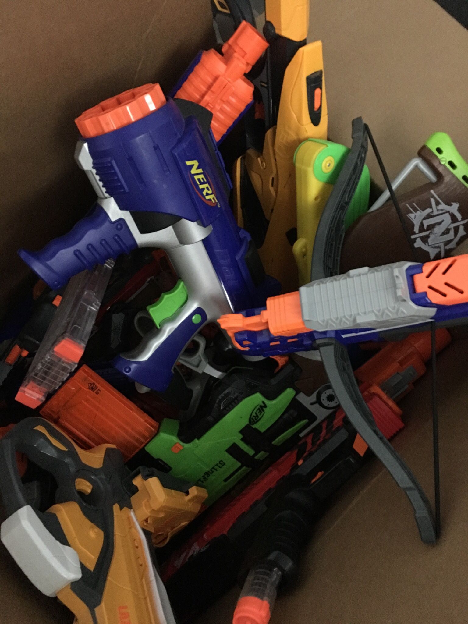 Bunch Of Nerf Guns - New Or Barely Used (Franklin)