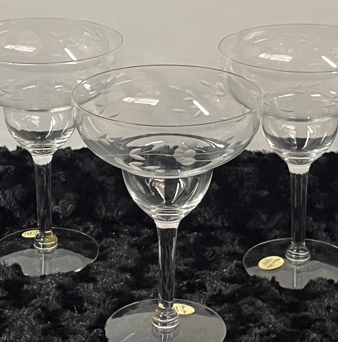 Princess House Heritage Margarita Glasses Set Of 4