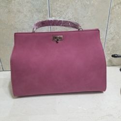 Brand New Vanessa Williams Merlot Posh Satchel Bag