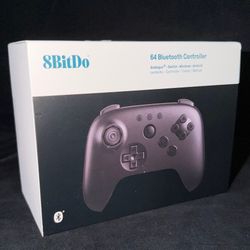 8Bitdo 64 Bluetooth Controller for Analogue 3D (Black)