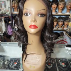 Mink#2, Synthetic Lace Front & Heat Safe Wig.