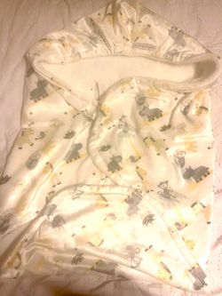 Blankets and Beyond animal print car seat blanket