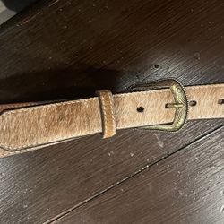 Shyanne Leather Cowhide Belt