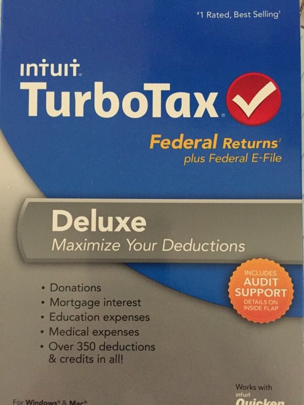 TurboTax Deluxe 2013