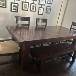 Solid Wood Dining Table