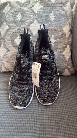 Men's Black/White adidas shoe size 11