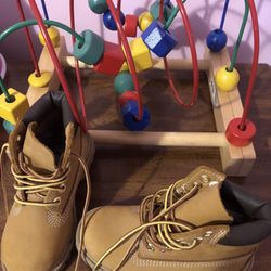 Little kids Timberlands Worn Once 