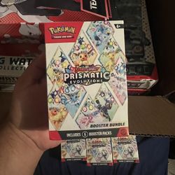 Pokemon Prismatic Evolution Booster Bundle 