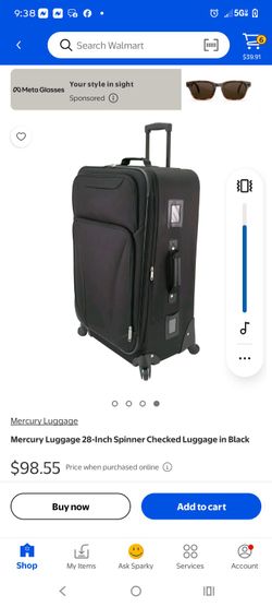 2 Charlie Sport suitcases