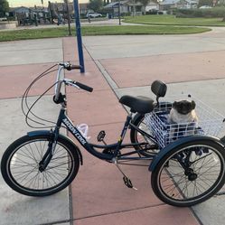 Mooncool Tricycle 24 Inch 7 Speed Cruiser 