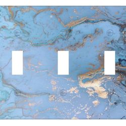 Three Gang Toggle Switch Plate Wall Plate Cover