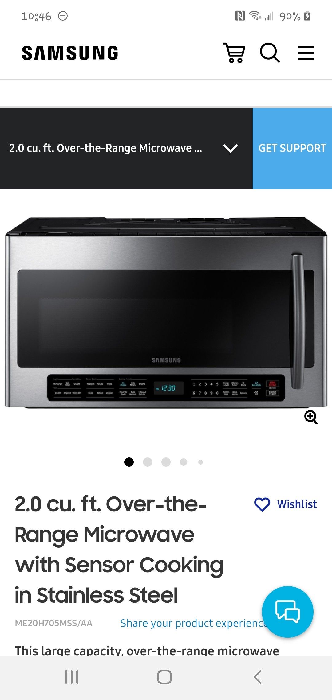 Samsung Microwave