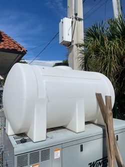 Water Tank 500G ; bearings, tubes, steel tank