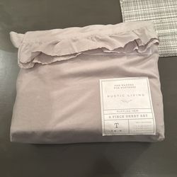 4 piece twin bedsheet set 