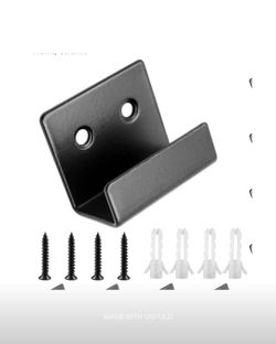2 Pack Heavy Duty Tile Display Wall Hangers – 2 Pack (Large, Black)