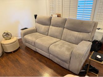 Power reclining sofa bought 4-5 years ago FREE