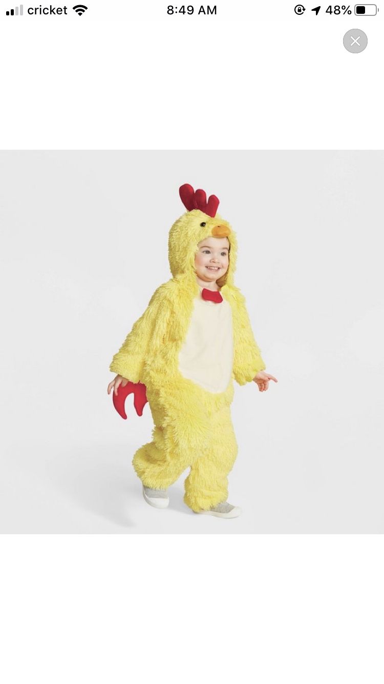 Chicken costume 18-24 M