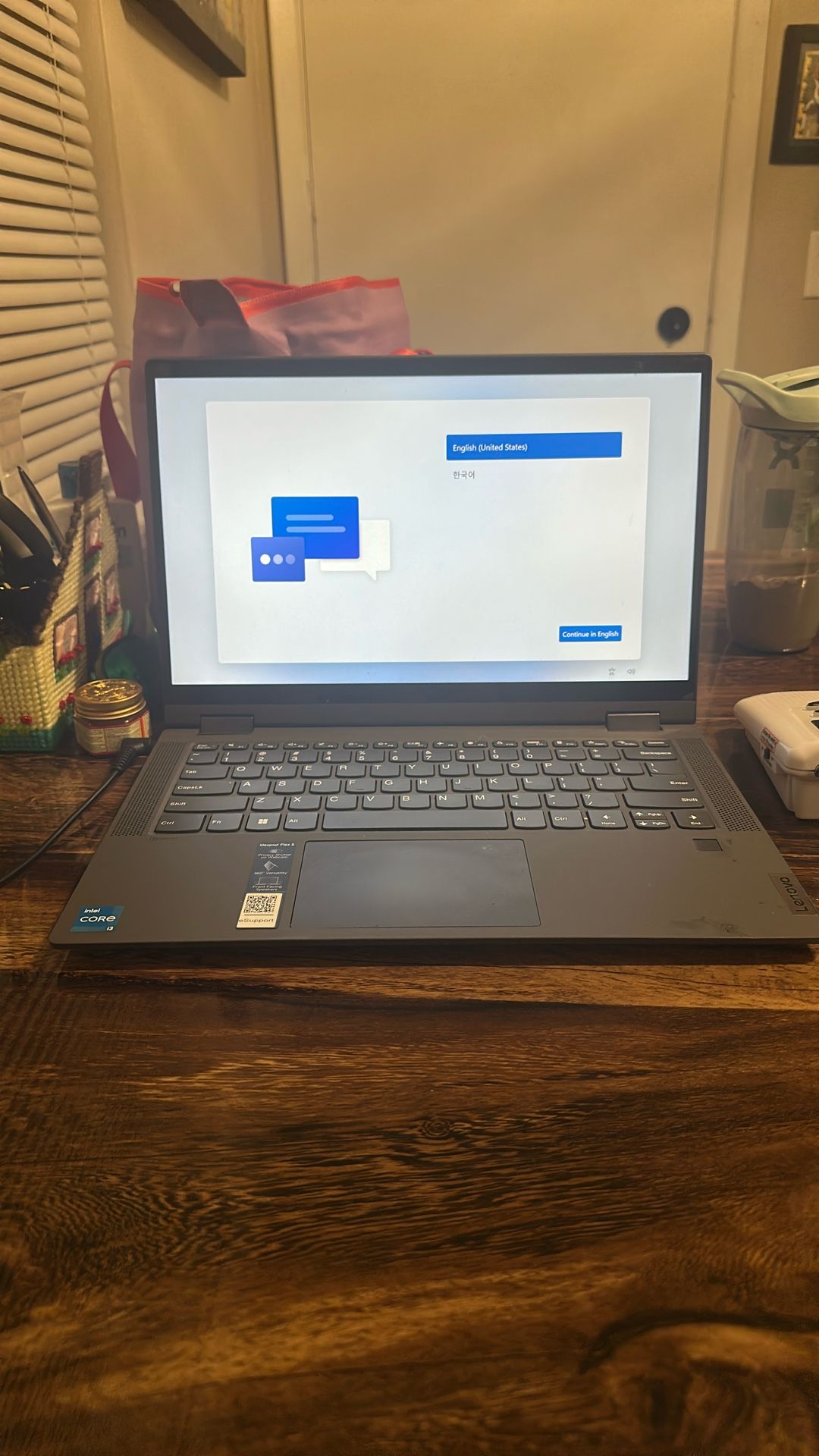 Lenovo Idea pad Flex 5 Touch Screen Microsoft Windows