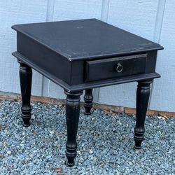 Accent Side End Table 1 Drawer Nightstand