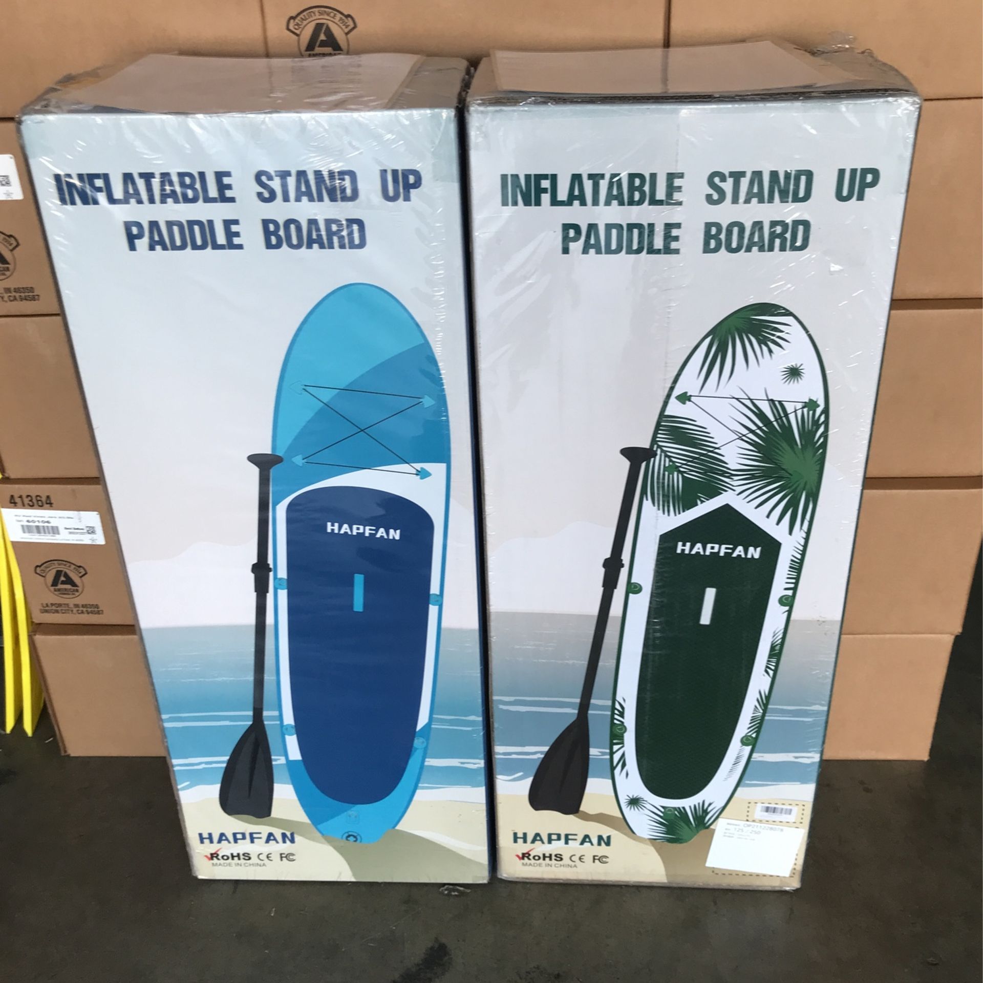 Hapfan Inflatable Stand Up Paddle Board NEW