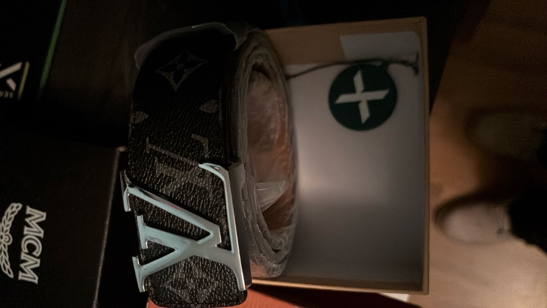 Brand New Lv Belt Size 44/110 StockX Approved 