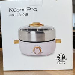 Kuchepro Non-stick Electric Grill And Hot Pot