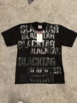 ASAALI Black Tar T Shirt 