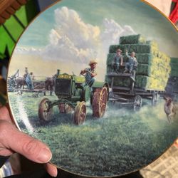 John deer plate