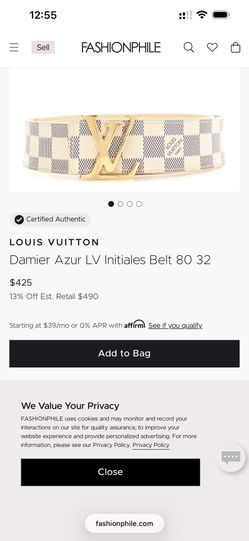 Designer belt