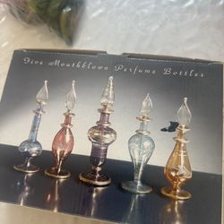 Perfume Bottles Complete Perfect Condition 