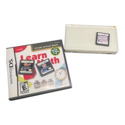 Nintendo DS Lite - White w/Games Dual IPS