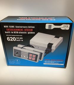 Mini Entertainment System 620 Classic Games 