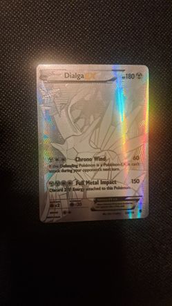 Silver Dialga Pokemon Card Ex