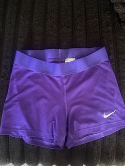 Nike Pro Women's Compression Shorts Purple