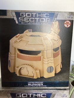 Warhammer 40k  battlefield in a box  United frontier bunker
