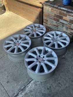 18” MERCEDES FACTORY OE SL550 rims wheels silver