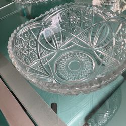 Reduced 50%. Large Crystal Bowl.
