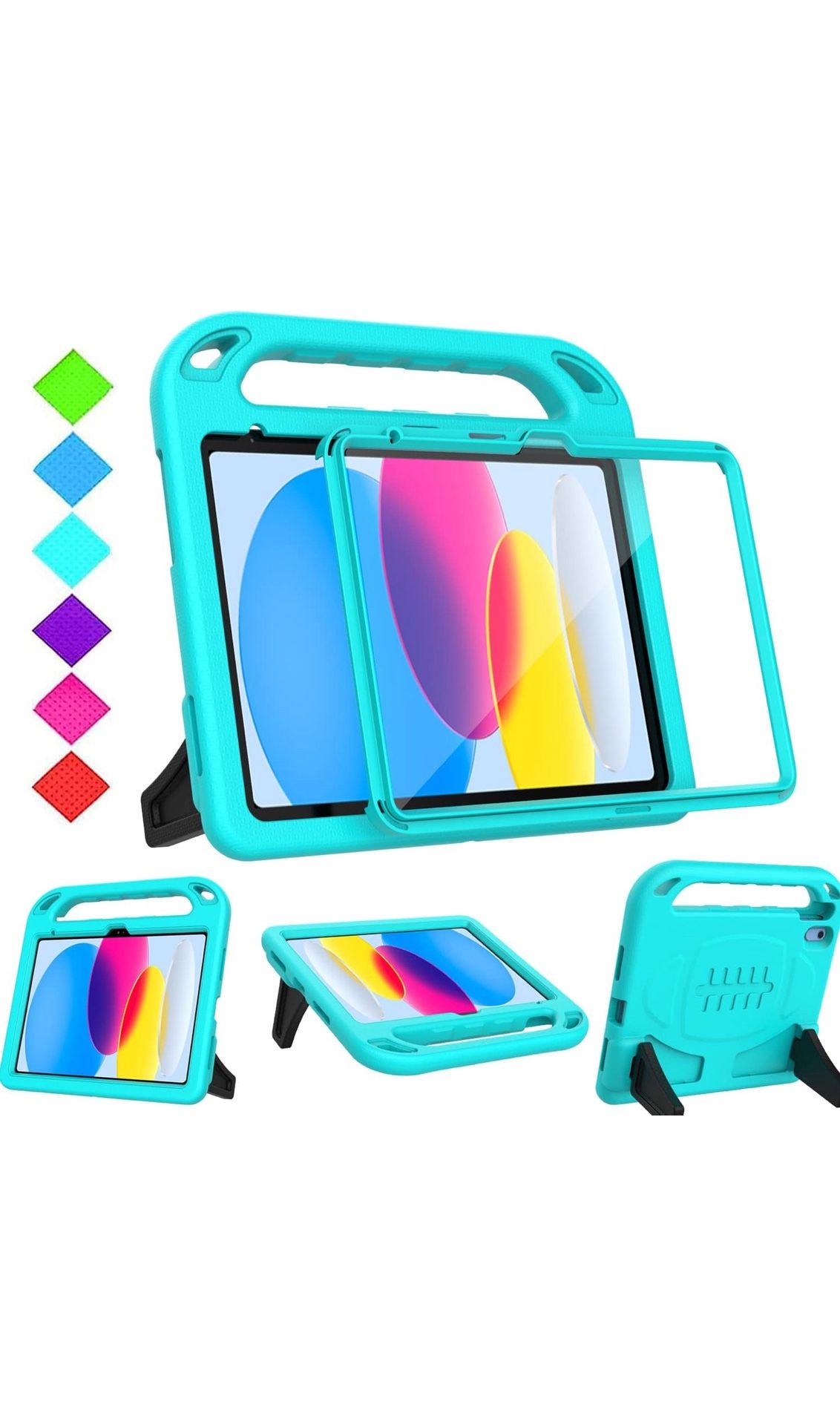 Kid Case Shockproof Handle Stand for iPad 11th Generation 11" 2025 10th Generation 10.9" 2022 New condition